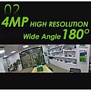 CAMWON WIP-P400N Wide Αδιάβροχη IP κάμερα 4Mpixels WiFi/Ethernet Νυχτερινή Λήψη (έως 40 μ.) Λευκή CAMWON WIP-P400N Wide Αδιάβροχη IP κάμερα 4Mpixels WiFi/Ethernet Νυχτερινή Λήψη (έως 40 μ.) Λευκή