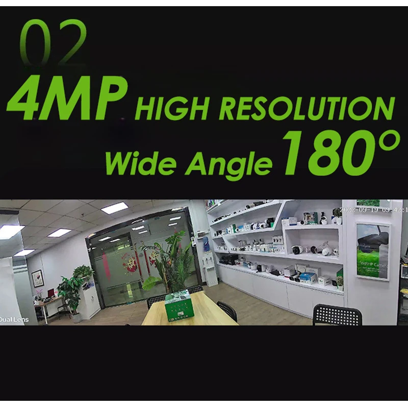 CAMWON WIP-P400N Wide Αδιάβροχη IP κάμερα 4Mpixels WiFi/Ethernet Νυχτερινή Λήψη (έως 40 μ.) Λευκή CAMWON WIP-P400N Wide Αδιάβροχη IP κάμερα 4Mpixels WiFi/Ethernet Νυχτερινή Λήψη (έως 40 μ.) Λευκή