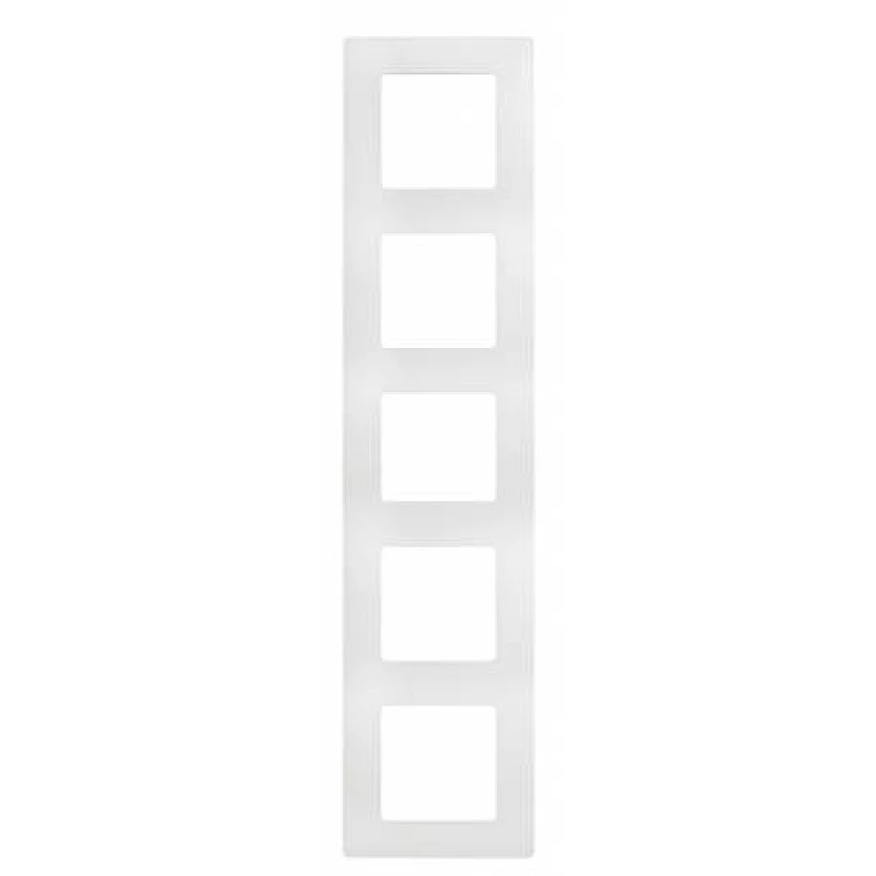 LEGRAND NILOE 665005 Πλαίσιο 5 θέσεων Λευκό LEGRAND NILOE 665005 Πλαίσιο 5 θέσεων Λευκό
