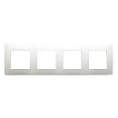 LEGRAND NILOE 665004 Πλαίσιο 4 θέσεων Λευκό LEGRAND NILOE 665004 Πλαίσιο 4 θέσεων Λευκό