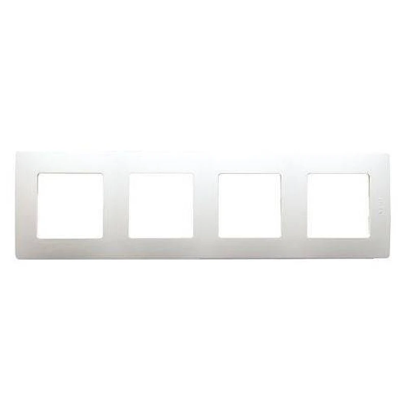 LEGRAND NILOE 665004 Πλαίσιο 4 θέσεων Λευκό LEGRAND NILOE 665004 Πλαίσιο 4 θέσεων Λευκό