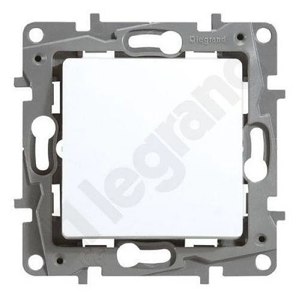LEGRAND NILOE 764500 Διακόπτης Απλός χωνευτός 10A 250V Λευκός