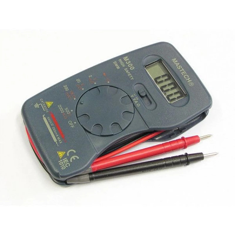 MASTECH M300C Μίνι Ψηφιακό Πολύμετρο τσέπης MASTECH M300C Μίνι Ψηφιακό Πολύμετρο τσέπης
