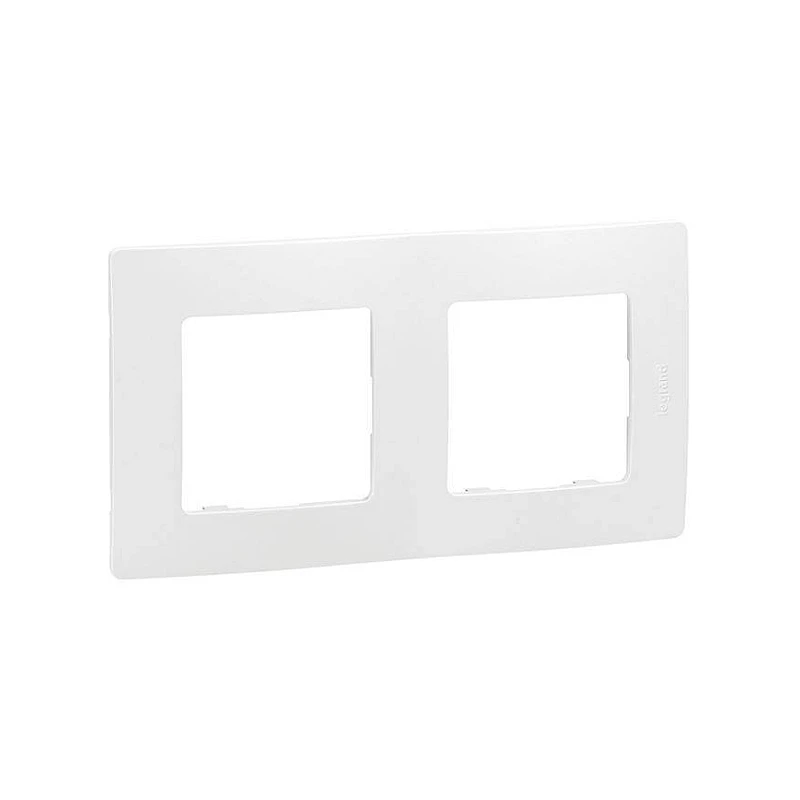LEGRAND NILOE 665002 Πλαίσιο 2 θέσεων Λευκό LEGRAND NILOE 665002 Πλαίσιο 2 θέσεων Λευκό