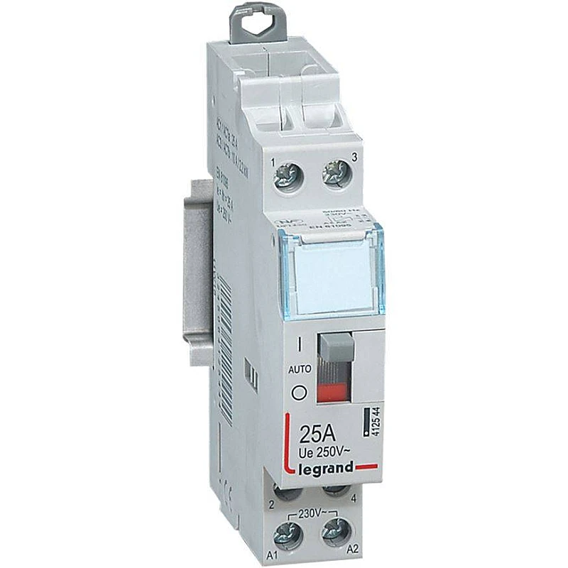 Legrand CX³ Ρελέ ισχύος ράγας 2P 25A 2NO 412544 Legrand CX³ Ρελέ ισχύος ράγας 2P 25A 2NO 412544