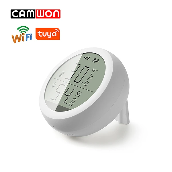 Camwon Αυτόνομος Ασύρματος Wi-Fi Αισθητήρας Θερμοκρασίας και Υγρασίας (Temperature & Humidity Sensor)