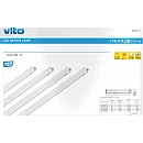 Φωτιστικό LED T5 16W 120cm Φυσικό λευκό 4000K Ledline-s VITO 2310381 Φωτιστικό LED T5 16W 120cm Φυσικό λευκό 4000K Ledline-s VITO 2310381