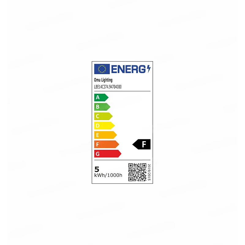 Λαμπτήρας Led E14 C37 4.9Watt Φυσικό λευκό 4000K Κεράκι 94704000 OMU Lighting Λαμπτήρας Led E14 C37 4.9Watt Φυσικό λευκό 4000K Κεράκι 94704000 OMU Lighting