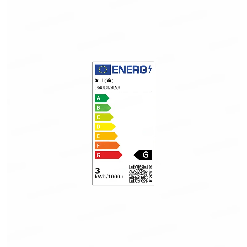 Λαμπτήρας LED σποτ 3W GU10 110º Ψυχρό λευκό 6500K 02506500 OMU Lighting Λαμπτήρας LED σποτ 3W GU10 110º Ψυχρό λευκό 6500K 02506500 OMU Lighting