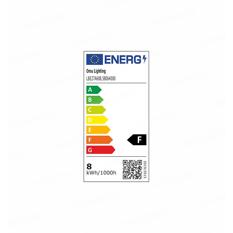 Λαμπτήρας Led E27 A60 8.5Watt Φυσικό Λευκό 4000K 58064000 OMU Lighting Λαμπτήρας Led E27 A60 8.5Watt Φυσικό Λευκό 4000K 58064000 OMU Lighting