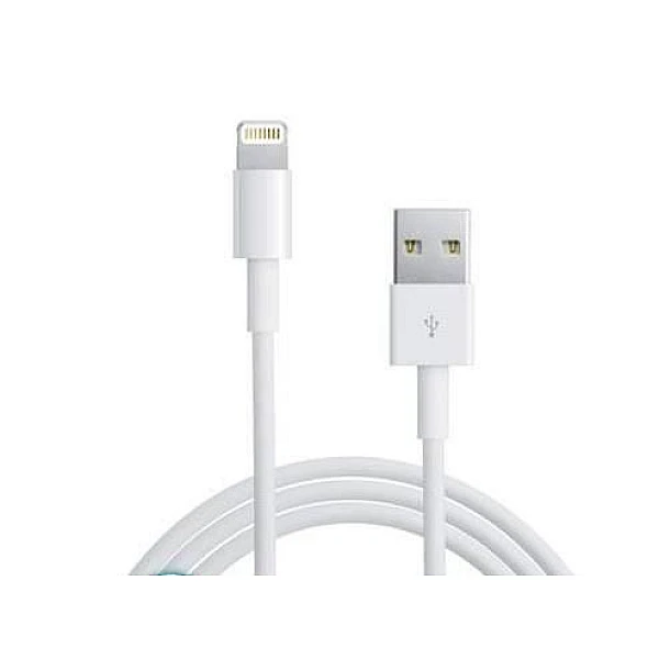 PINMEI PS14 Καλώδιο Γρήγορης Φόρτισης και Μεταφοράς Δεδομένων USB A σε Lightning 5A σε λευκό χρώμα