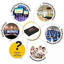 POWERTECH HDMI splitter PTH-048 4 σε 1 4K/60Hz μαύρο
