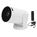 Προβολέας-Projector Led mini ενσύρματος και ασύρματος 1080P Q5 λευκός OEM