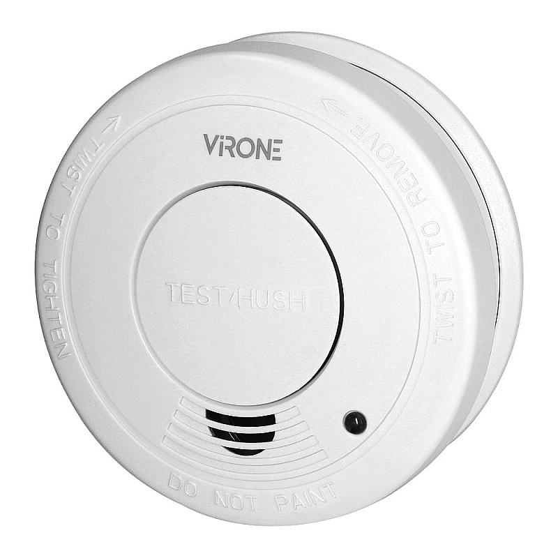 VIRONE Αυτόνομος Ανιχνευτής Καπνού Μπαταρίας 9V SD-3