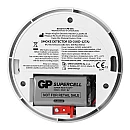 VIRONE Αυτόνομος Ανιχνευτής Καπνού Μπαταρίας 9V SD-3