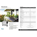 Σετ  Deye Inverter Ισχύος 800W με Τάση Εισόδου 230V (Μονοφασικό) SUN-M80G4-EU-Q0 μαζί με Καλώδιο 5m με BC01 - Σούκο 9432