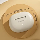 Earbuds 2000 SERIES ΤΑΤ2020 Handsfree Ακουστικά με Θήκη Φόρτισης Λευκό 