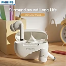 Earbuds 2000 SERIES ΤΑΤ2020 Handsfree Ακουστικά με Θήκη Φόρτισης Λευκό 