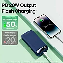 Remax RPP-521 Power Bank 20000mAh 20W με 2 Θύρες USB-A και Θύρα USB-C Power Delivery μαύρο Remax RPP-521 Power Bank 20000mAh 20W με 2 Θύρες USB-A και Θύρα USB-C Power Delivery μαύρο