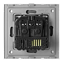  ORNO Πρίζα σούκο με 1 θύρα USB 3A και 1 θύρα Type C λευκή με εφέ γυαλιού OR-AE-13308(GS)/W