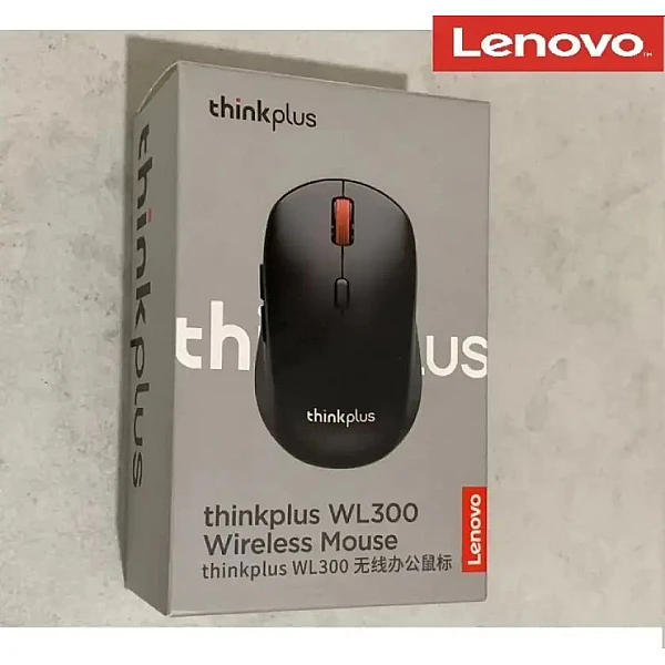 Lenovo Thinkplus WL300 Ασύρματο Ποντίκι Μαύρο 2400dpi QXR1S25129
