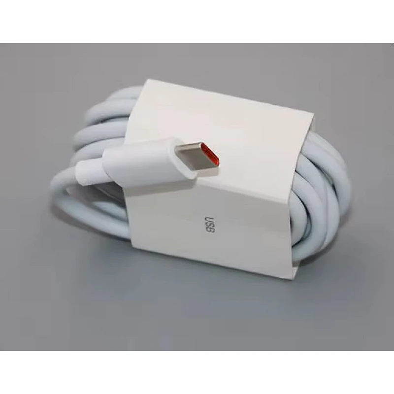 Καλώδιο Φόρτισης Xiaomi Super Fast USB 6A 120W Type C 1m (Bulk) - Λευκό