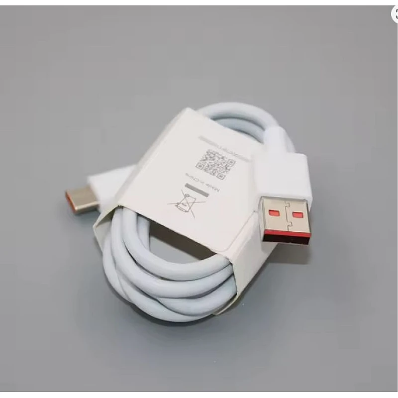 Καλώδιο Φόρτισης Xiaomi Super Fast USB 6A 120W Type C 1m (Bulk) - Λευκό