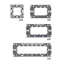 Βάση Στήριξης Μεταλλική 7 θέσεων M Series Leon 152-20803 Eurolamp