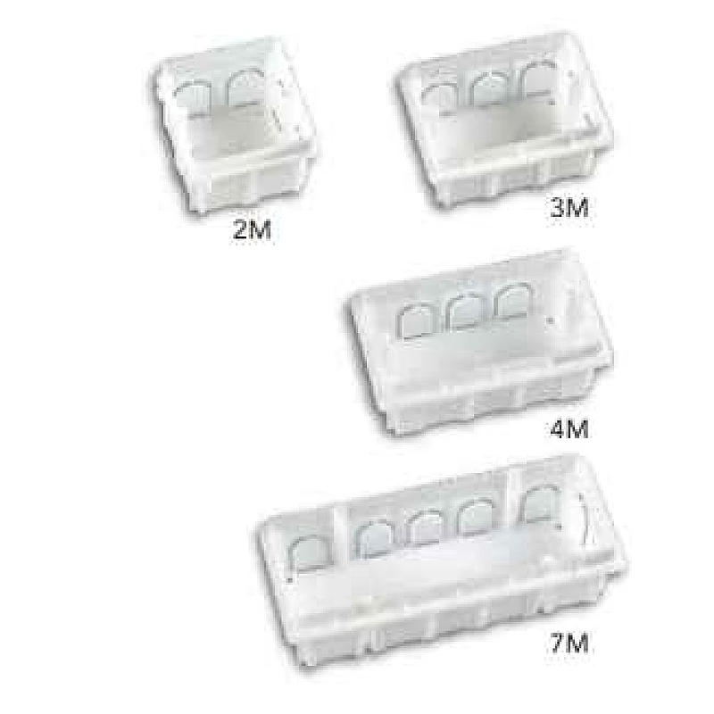Κουτί Διακόπτη χωνευτό M SERIES 4 Θέσεων 122mmX65mm Λευκό 152-20812 Eurolamp Κουτί Διακόπτη χωνευτό M SERIES 4 Θέσεων 122mmX65mm Λευκό 152-20812 Eurolamp