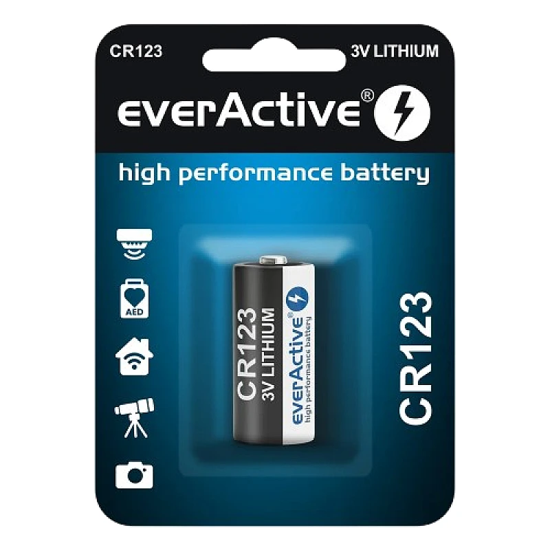 EverActive CR123 μπαταρία λιθίου 3V 1 τεμ. 