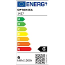 Λαμπτήρας Led E14 C37 5.5Watt Θερμό λευκό 2700K Κεράκι MT- N 1427 OPTONICA Λαμπτήρας Led E14 C37 5.5Watt Θερμό λευκό 2700K Κεράκι MT- N 1427 OPTONICA