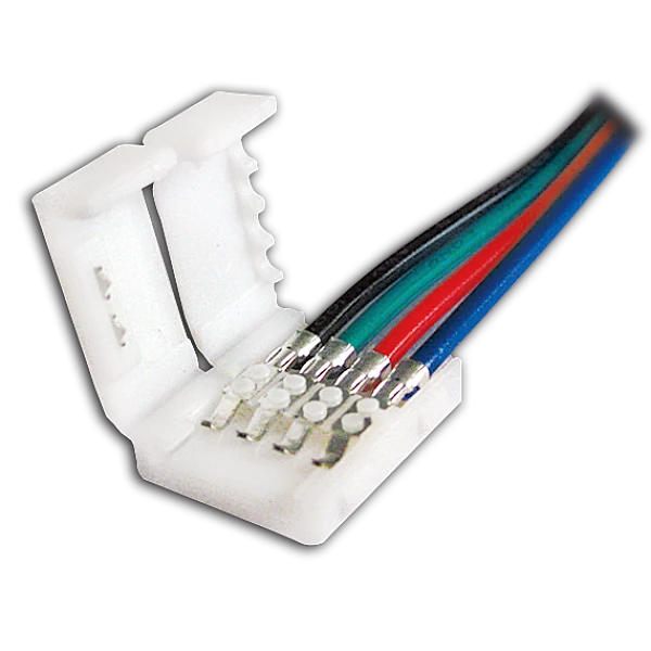 Σύνδεσμος για ταινίες Led RGB 5050 με pin χωρίς καλώδιο 5.3.19 OEM