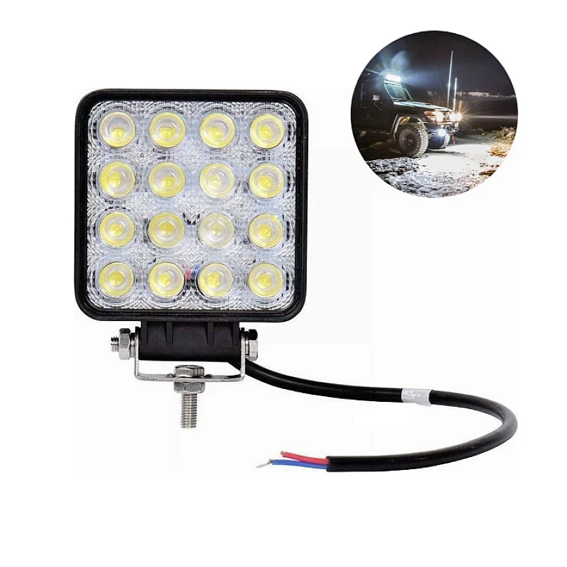 Προβολέας LED 48W 10-24V για βάρκες τρακτέρ φορτηγά αυτοκίνητα Ψυχρό λευκό 6000K C48WS ΟΕΜ Προβολέας LED 48W 10-24V για βάρκες τρακτέρ φορτηγά αυτοκίνητα Ψυχρό λευκό 6000K C48WS ΟΕΜ