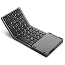Aσύρματο πτυσσόμενο πληκτρολόγιο με επιφάνεια αφής Bluetooth 3.0 B033 μαύρο OEM