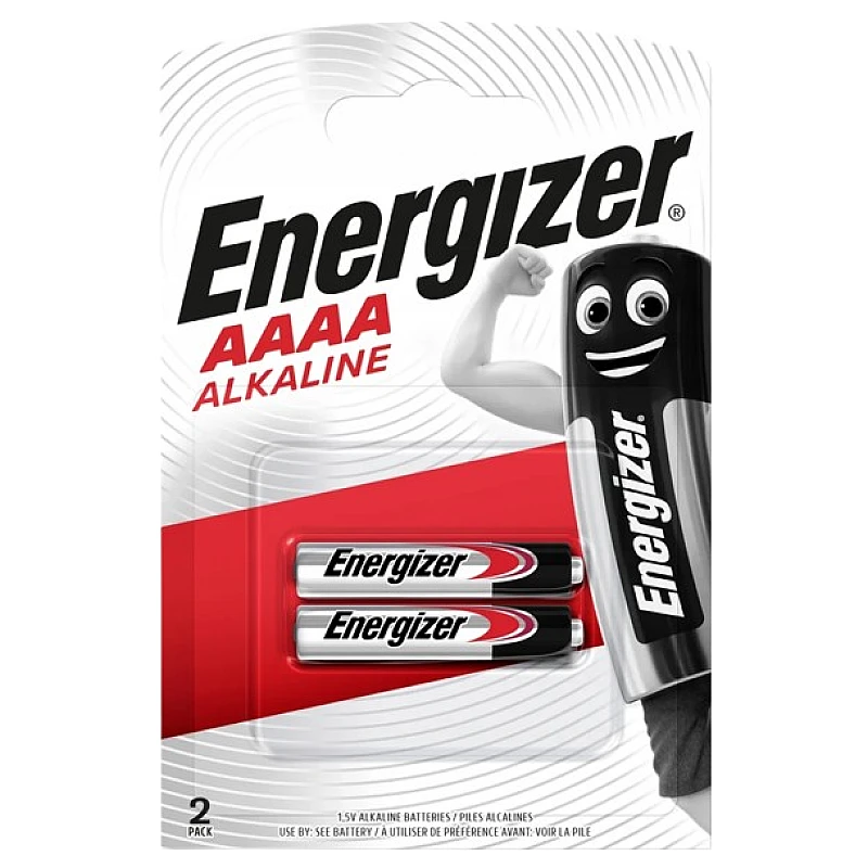 Energizer Alkaline Μπαταρία AAΑA (LR61) 2 τεμ LR8D425