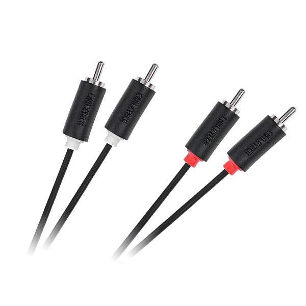 Καλώδιο ήχου 2xRCA αρσενικό σε 2xRCA αρσενικό 5m CABLETECH KPO3954-5