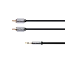 Καλωδίωση High End Stereo από jack 3.5mm σε 2x RCA Μήκος 3m LEC-KM311 Kruger&Matz Καλωδίωση High End Stereo από jack 3.5mm σε 2x RCA Μήκος 3m LEC-KM311 Kruger&Matz