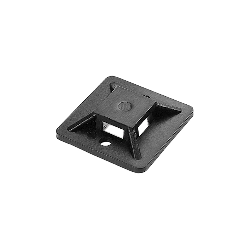 ORNO Στήριγμα δεματικών καλωδίων 30x30mm αυτοκόλλητο μαύρο OR-AE-13203/10 10 τεμάχια ORNO Στήριγμα δεματικών καλωδίων 30x30mm αυτοκόλλητο μαύρο OR-AE-13203/10 10 τεμάχια