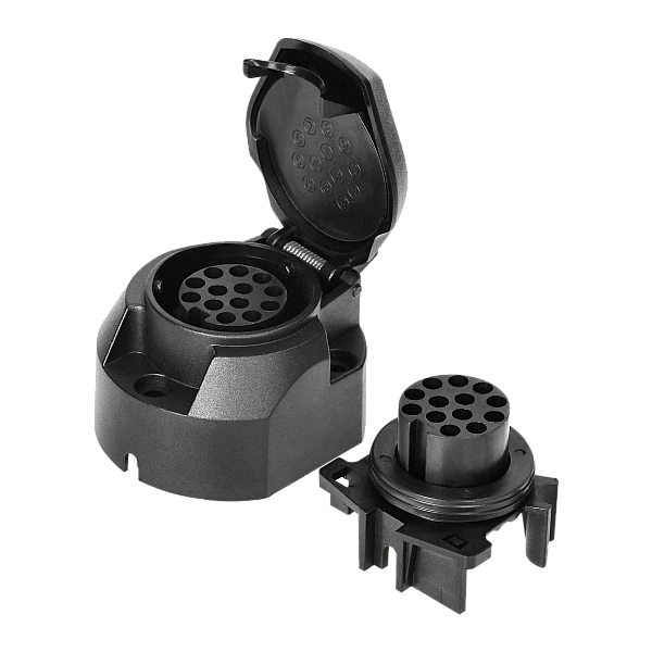 ORNO Πρίζα Κοτσαδόρου Θηλυκό αυτοκινήτου 12/24 Volt 13 Pin OR-AE-13230