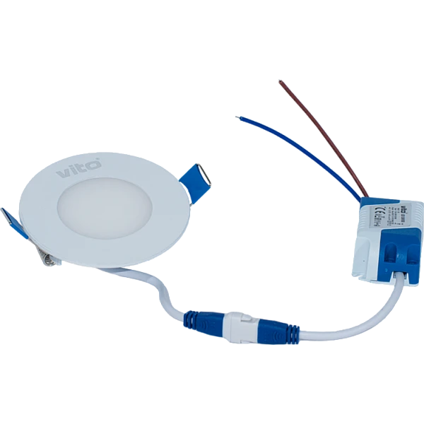 LED Πάνελ Φωτιστικό Οροφής χωνευτό 6Watt LENA-RX VITO 2023930 Ψυχρό λευκό 6000K