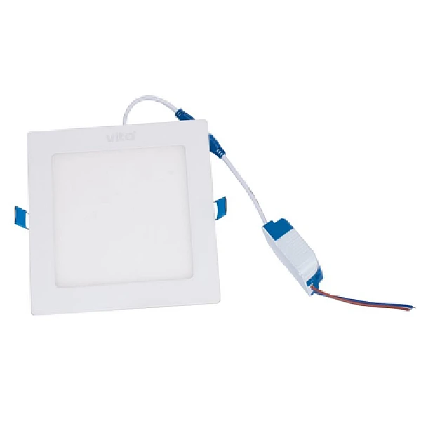 LED Πάνελ Φωτιστικό Οροφής χωνευτό 6Watt Θερμό λευκό 3000K LENA-SX VITO