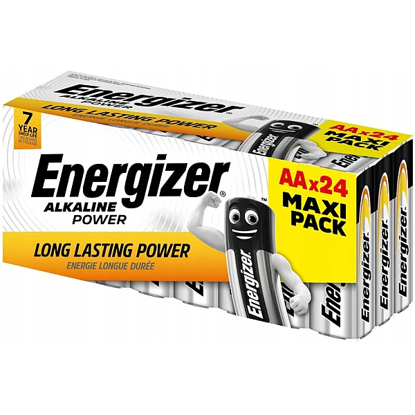 Energizer Power Αλκαλική Μπαταρία LR6/AA 1.5V Maxi Pack  24 τεμάχια