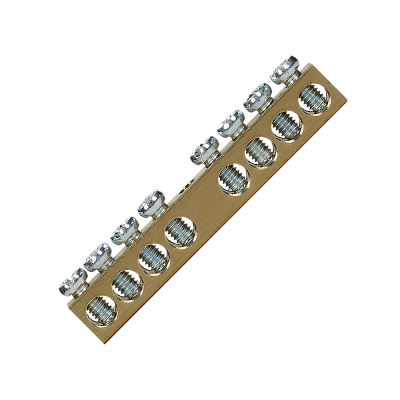 ORNO Μπάρα γείωσης 8 θέσεων 8x6mm OR-LZ-8205/8 ORNO Μπάρα γείωσης 8 θέσεων 8x6mm OR-LZ-8205/8