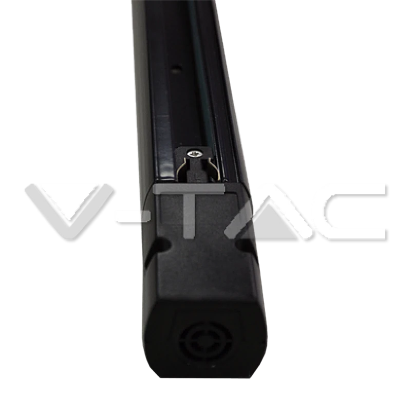 Ράγα Τριφασική 4 Αγωγών 1m Αλουμίνιο Μαύρη V-TAC 9944