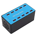 Σταθμός Φόρτισης με 10 Θύρες USB-A 100W σε Μαύρο χρώμα WLX-A5B