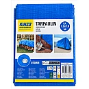 KINZO Αδιάβροχος Μουσαμάς Κάλυψης 1,20×1,80m Μπλε 79748