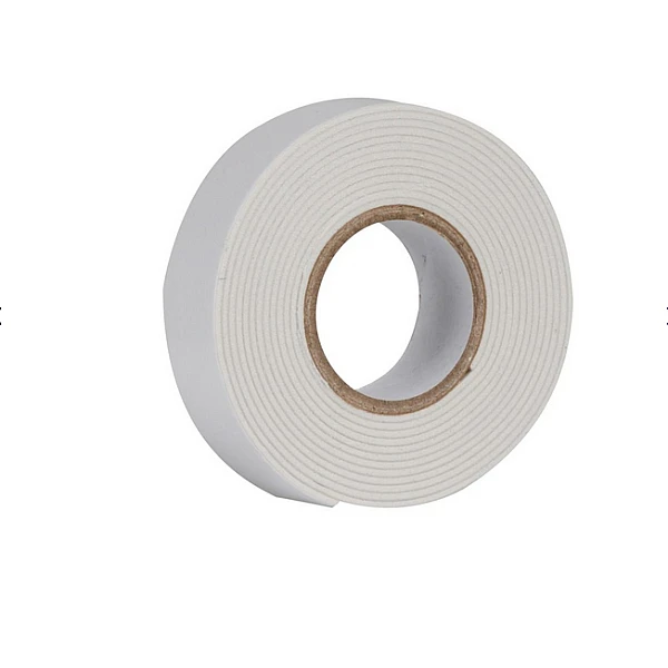 KINZO Αυτοκόλλητη Ταινία Διπλής Όψης 2,3 m × 19 mm, Λευκή 79353