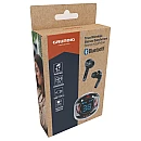 GRUNDIG Ασύρματα Ακουστικά Bluetooth True Wireless TWS με Θήκη Φόρτισης – Transparent Black 27071